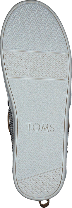 Toms - Young Navy Canvas/Stripes Navy