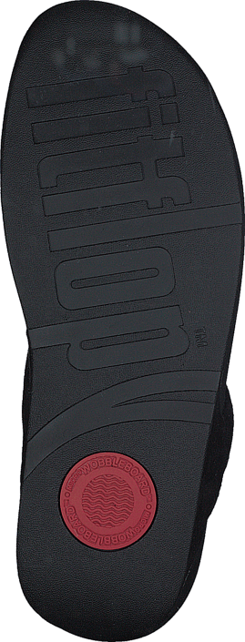 Fitflop - Shimmy Suede TP Black Glimmer