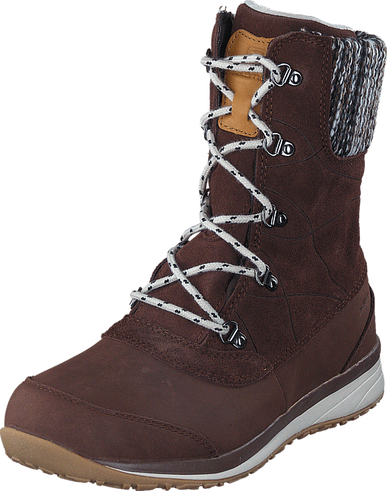 Salomon - Hime Mid Ltr Cswp Dark Brown/Bk/Gy
