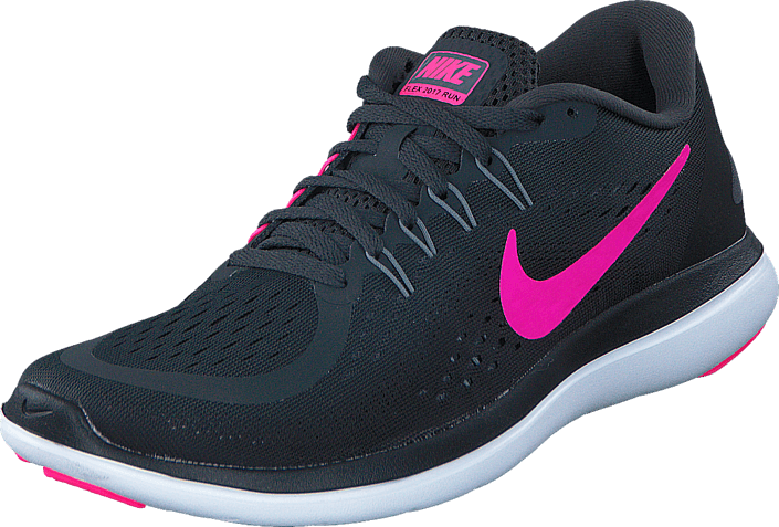 Nike - Wmns Flex 2017 Rn Anthracite/Pink Blast-Black-Co