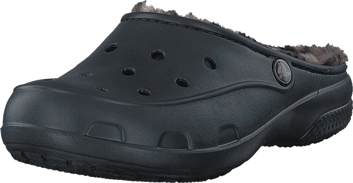 Crocs - Crocs Freesail Leopard Lined Black/Gold