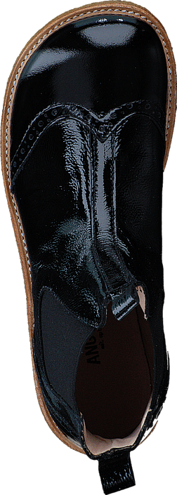 Angulus - Chelsea boot stitched detail J 1310/001 Black/Black
