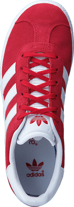 adidas Originals - Gazelle J Scarlet/Ftwr White/Gold Met.