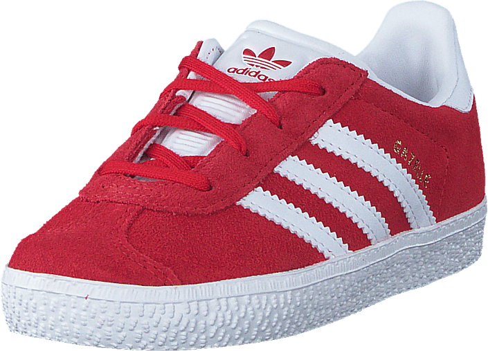 adidas Originals - Gazelle I Scarlet/Ftwr White/Gold Foil