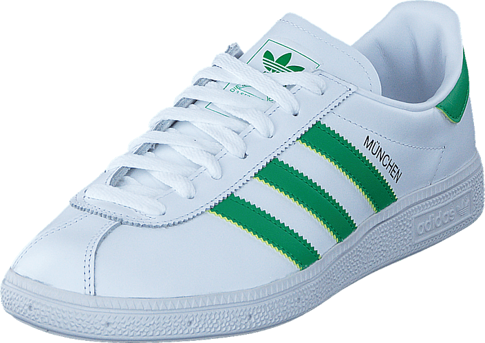 adidas Originals - Munchen Core White/Green/Gold Met.
