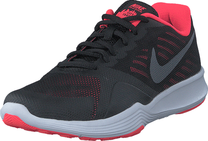 Nike - Wmns City Trainer Black/Mtlc Cool Grey-Solar Red