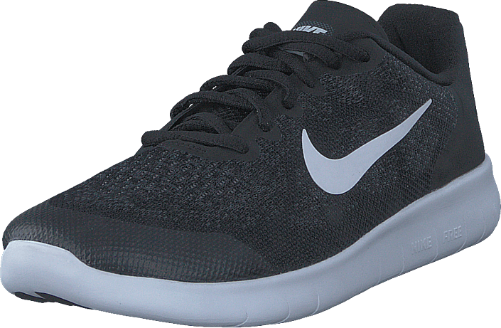 Nike - Free Rn 2017 Bg Black/White-Dk Grey-Anthracite