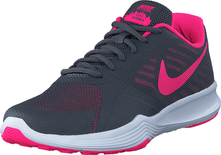 Nike - Wmns City Trainer Dk Grey/Hyper Pink