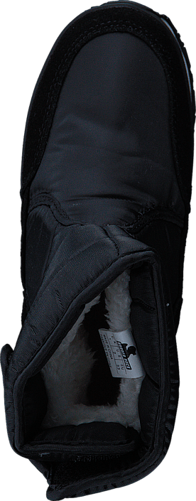 Rubber Duck - Kids Nylon/Suede Black
