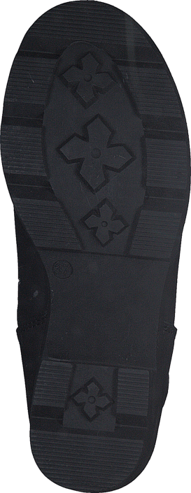 Johnny Bulls - High Platform Boot Black / Shiny Silver
