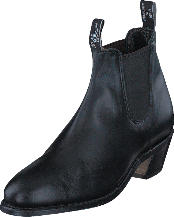 Footway SE - RM Williams Adelaide Cuban Heel Black, Skor, Kängor & Boots, Chelsea Boots, Blå, 4097.00 Footway SE - RM Williams Adelaide Cuban Heel Black, Skor, Kängor & Boots, Chelsea Boots, Blå, 4097.00
