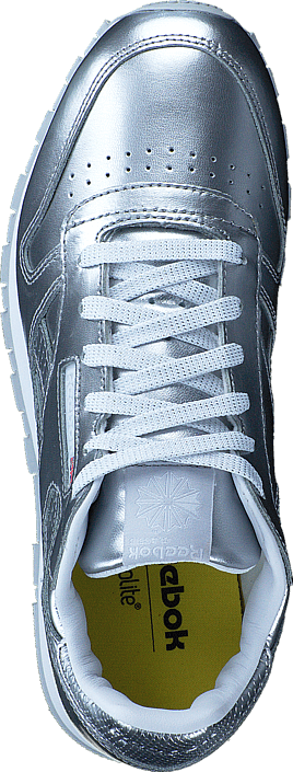 Reebok Classic - Classic Leather Metallic Silver/White