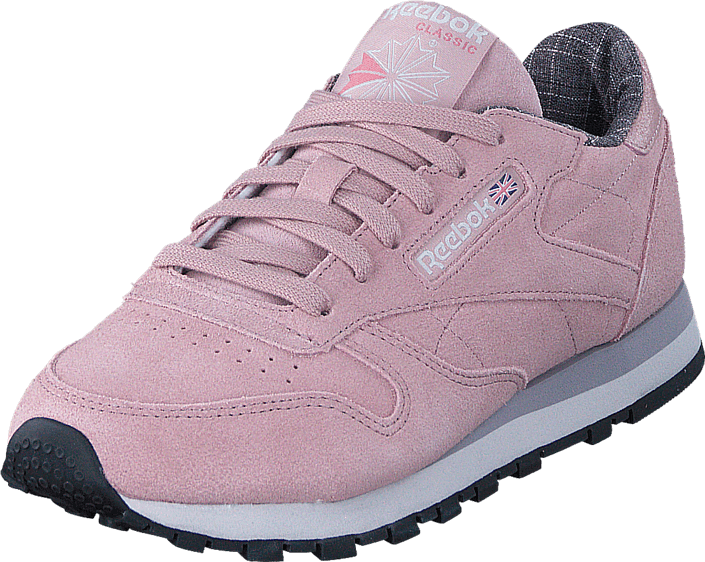Reebok Classic - Cl Lthr W&W Shell Pink/Whisper Grey/Lilac/