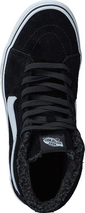 Vans - UA SK8-Hi (Suede/Fleece) Black/Blanc