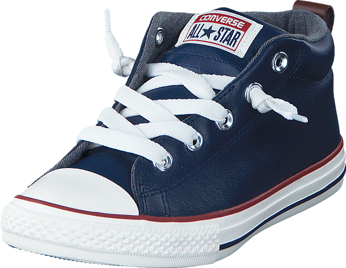 Converse - All Star Street Ltr Fleece Mid Midnight Navy/Terra Red/Egret