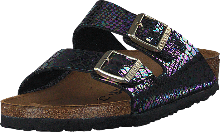 Birkenstock - Arizona Slim Birkoflor Shiny Snake Multi
