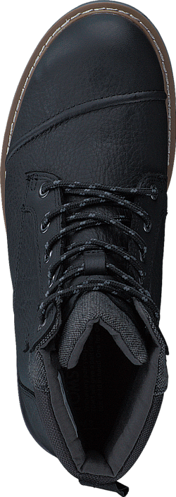 Toms - Ashland Black Pull Up Leather