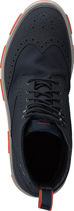 Swims - Storm Brogue High Waterproof Navy/Black/Orange