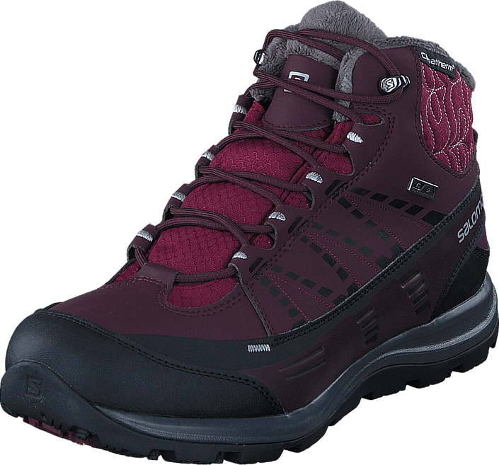 Salomon - Kaïna Cs Wp 2 Bordeaux/Purple Black/Alu