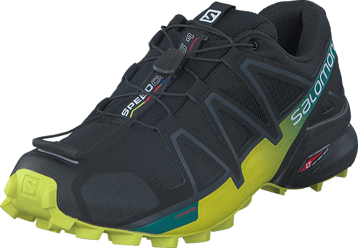 Salomon - Speedcross 4 Black/Ever/Sulphur Spring