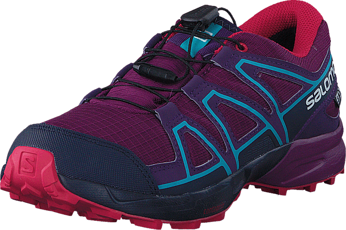 Salomon - Speedcross Cswp J Grape Juice/Evening B/Bluebird