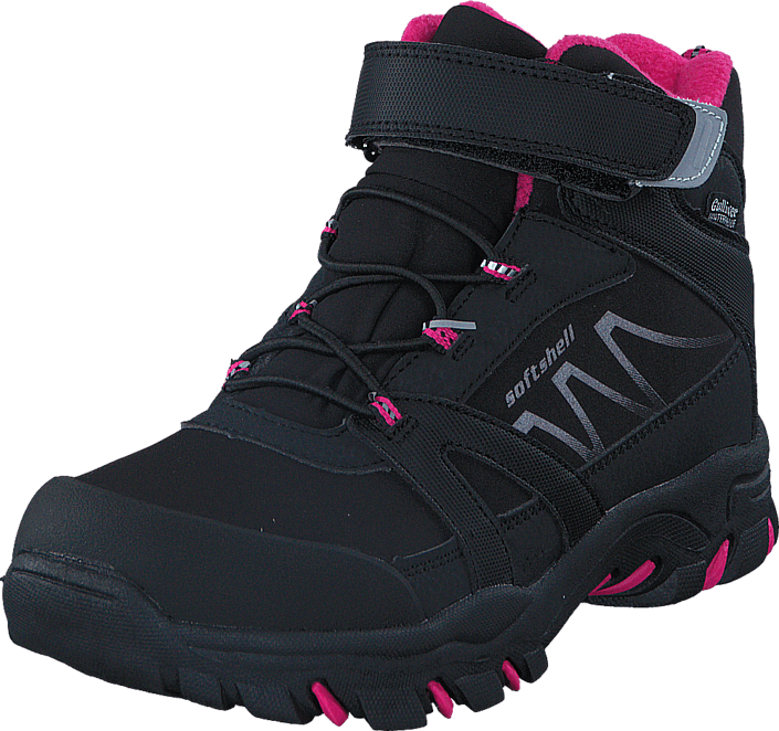 Gulliver - 435-6637 Waterproof Warm Lined Black/Fuchsia