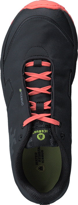 Icebug - Pytho4 W BUGrip® Black/NeonPeach