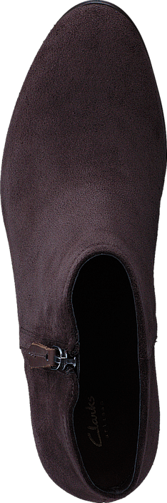 Clarks - Maypearl Alice Dark Brown Suede