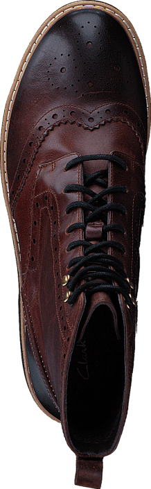 Clarks - Witcombe Flo Dark Tan Lea