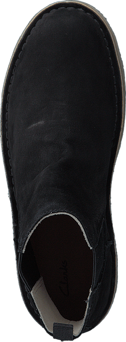 Clarks - Desert Peak. Black Leather
