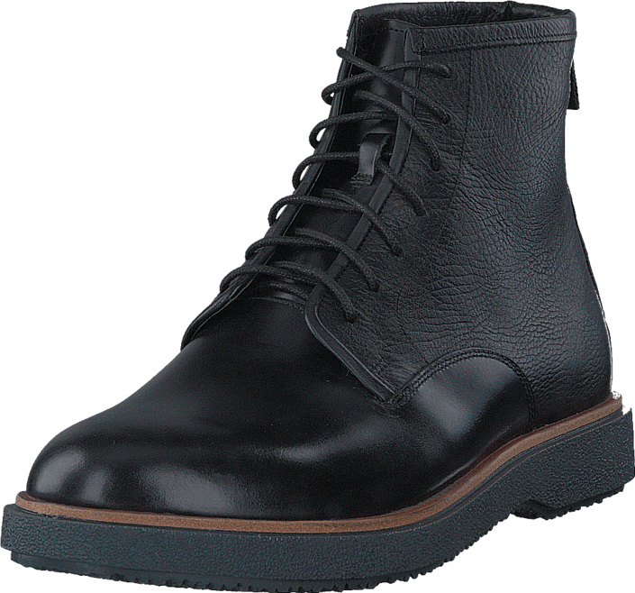 Clarks - Modur Hi Black Leather