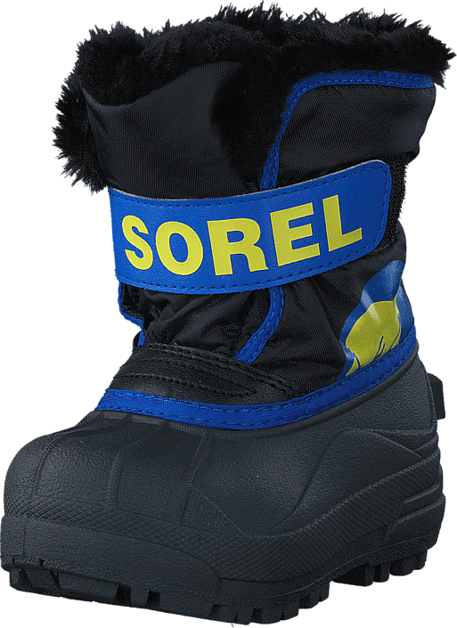 Sorel - Snow Commander Toddler 011 Black, Super Blue