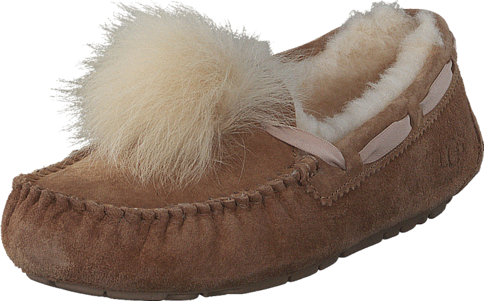 UGG - Dakota Pom Pom Chestnut