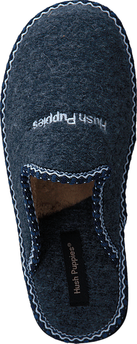 Hush Puppies - Felt Slipper 4901 Navy