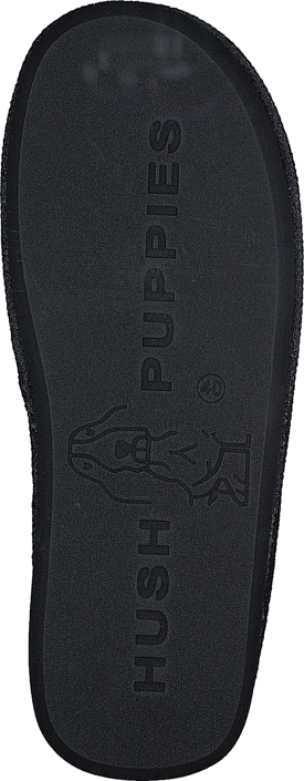 Hush Puppies - Textile Slipper Black