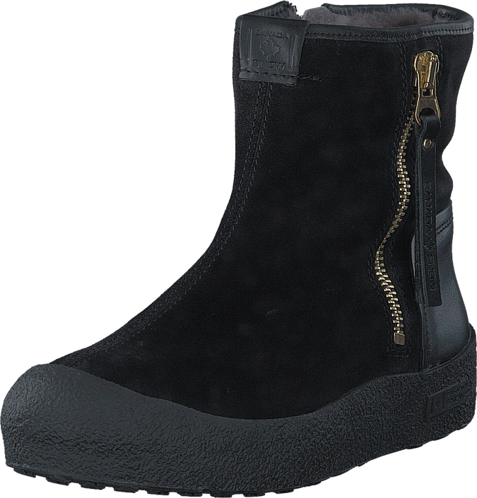 Canada Snow - Quebec Gold Zip Black