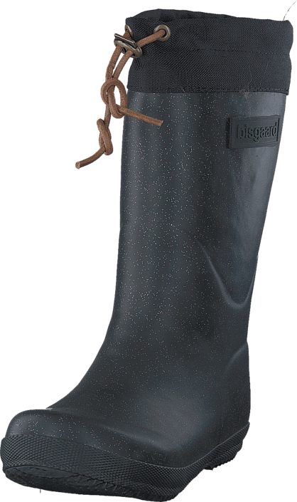 Bisgaard - Rubber Boot Winter Thermo Glitter Black