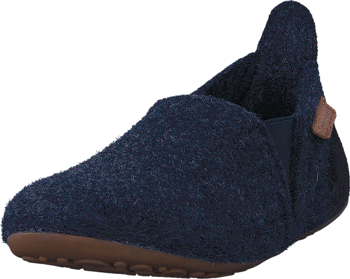 Bisgaard - Home Shoe Wool Sailor Blue