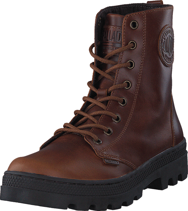 Palladium - Pallabosse Off Lthr Sunrise/Chocolate