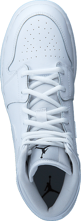 Nike - Air Jordan 1 Mid (gs) Shoe White Black White