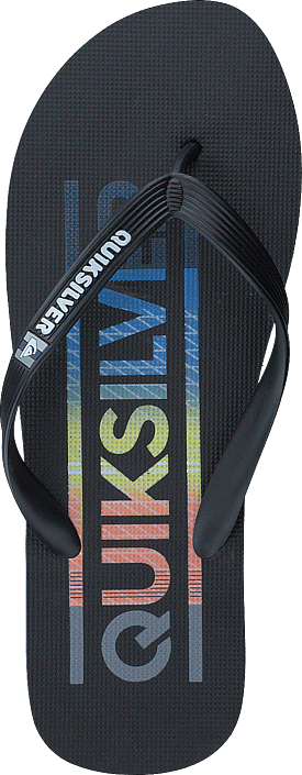 Quiksilver - Molokai Wordmark Black/Red/Blue