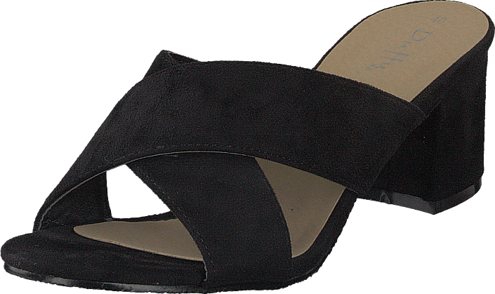 Duffy 97-00422 Black, Sko, Pumps & Høyhælte, Sandaletter med lave hæler, Svart, Dame, 37 Duffy 97-00422 Black, Sko, Pumps & Høyhælte, Sandaletter med lave hæler, Svart, Dame, 37