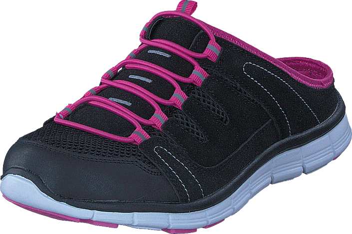 Polecat - 435-1309 Comfort Sock Black/Fuchsia