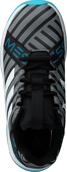 adidas Sport Performance - Rapidaturf Messi K Core Black/Ftwr Wht/Super Cyan
