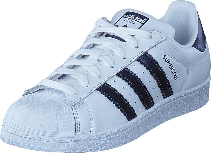 adidas Originals - Superstar W Ftwr Wht/Purple Night Met/Wht