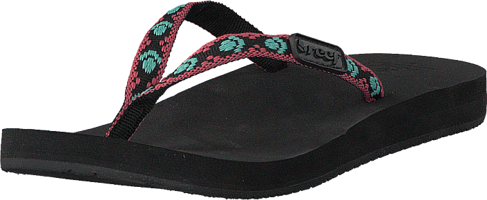 Reef - Ginger Black/Aqua/Pink