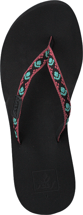 Reef - Ginger Black/Aqua/Pink