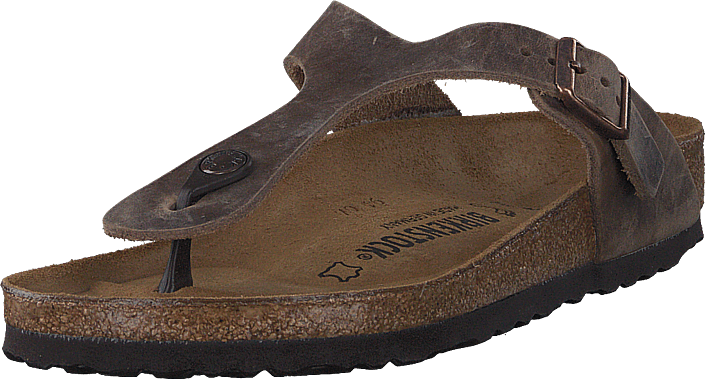 Birkenstock - Gizeh Regular Natural Leather Tabacco Brown