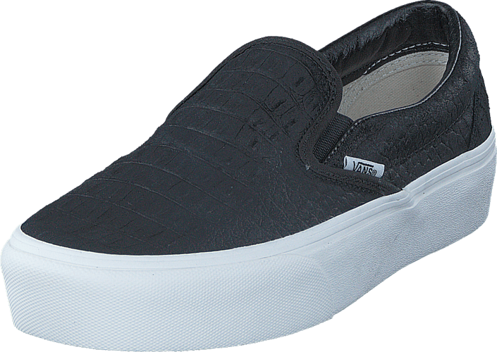 svarta vans slip on svarta vans slip on