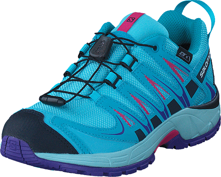 Salomon - XA Pro 3D CSWP J BlueCuracao/EggshellBlue/Purpl